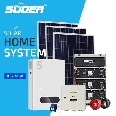 China Home Professional suppliers 5kw 10kw solar panels system home power set cost for sale