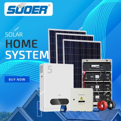 China Home High quality solar storage system 5kw 10kw energy solar system for house for sale