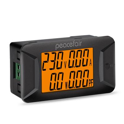 China Newest PZEM-028 400V Electric Power AC Digital Wattmeter Single Phase Ammeter PZEM-028 Peacefair Meter for sale