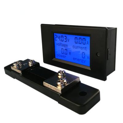 China Peacefair PZEM-051 4in1 Mini Digital DC Voltmeter Ammeter DC Solar Power Meter with 50A Shunt PZEM-051 for sale