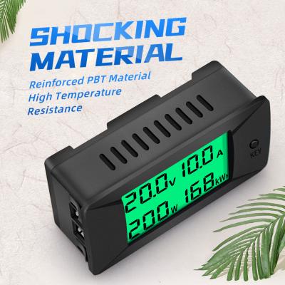 China Newest PZEM-025 0-300V Peacefair 200A Volt Amp Power Energy Meters Digital Car Battery Monitor PZEM-025 for sale