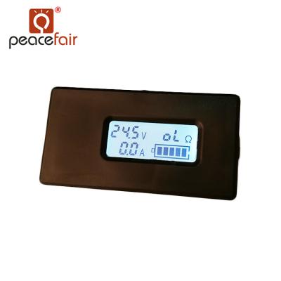 China Peacefair PZEM-005 2.8-30V 0-10A 51*27*16.5mm DC Panel Meter Digital LCD Voltage Meter Ammeter Battery Tester for sale