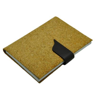 China A5 Cork Spiral Notebook Spiral Cover Hidden Logo, Wire O Ring Notebook, Agenda Spiral for sale