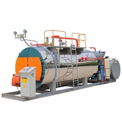 China Horizontal Three Pass Diesel Fuel Wet Rear Gas Fired Steam Generator For Bangladesh for sale