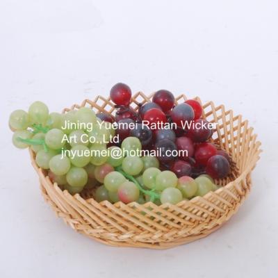 China wicker storage basket wicker fruit basket wicker bread basket willow fruit basket willow bread basket Christmas basket for sale