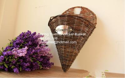 China wicker basket manufacturer wicker garden basket willow plant baskets for sale