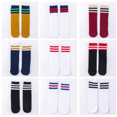 China Kids Sweat-absorbent Socks Spring Football Socks Autumn Cotton Breathable Customized Length for sale