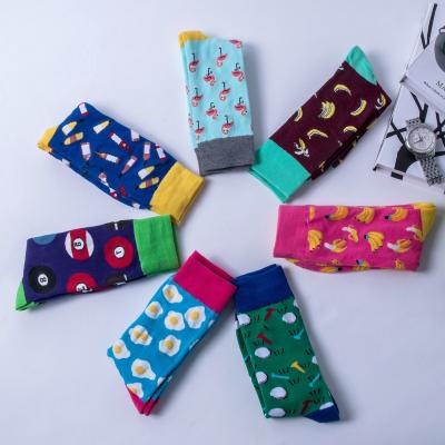 China Custom Antibacterial Wholesale Colorful Animals Funny Colorful Animal Crew Cotton Full Cotton Men Women Happy Socks for sale