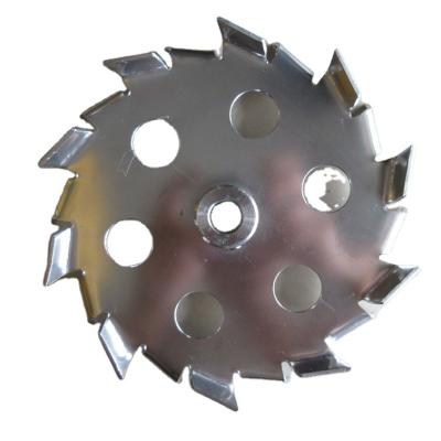 China Rotary Plate SUS304 Disc Agitator Blade Pneumatic Dispersing Tool Parts Mixer Fan Accessory for sale