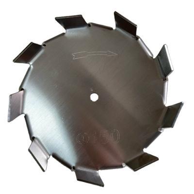 China Manufacturer SUS 304 Agitator Disc Dispersion Plate Mixer Machine Paddle Stainless Steel Blade for sale