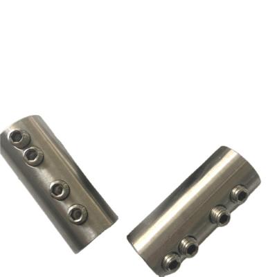 China High Quality SUS 304 Stainless Steel Agitator Parts High Shaft Connector for sale