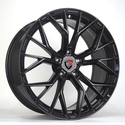 China Aluminum Alloy Newly Improved Horn Shaped Flow Forming Wheel 18 19 Inch 5X112 Wheel ET35 38 Alloy Wheel for sale