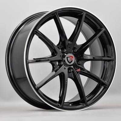 China Aluminum Alloy 15 16 17 18 19 Inch Wheels 4X100 5X100 5X108 5X110 5X112 5X114.3 5X120 ET38 Aluminum Alloy Wheels for sale