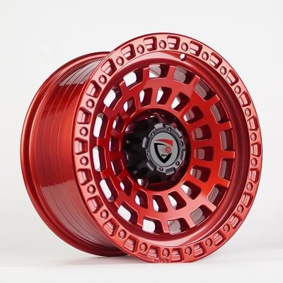 China New Custom Aluminum Custom Cross-country Wheel Hub Plated Rim 16-20 Inch Aluminum Alloy Red Wheel Hub for sale