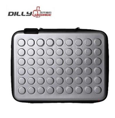 China Fully Protective Hard Suitcase Zippered Mini Security Laptop Case for sale