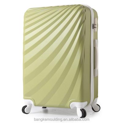 China PC Dilly Travel Style PC Luggage Bag Set ABS Spinner Trolley Case for sale