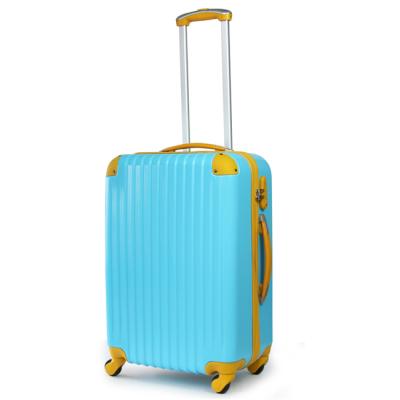 China Storage Moving Good Quality ABS PC Travel Trolley Luggage With TSA Lock Cabin Case for sale