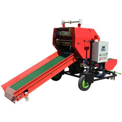 China High Quality Straw Baler Wrapper Straw Bundling Press Machine Wrapping Machine for sale