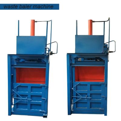 China Machinery Repair Shops Hydraulic Single Chamber Vertical Waste Textile Baler Press Machine 40T for sale