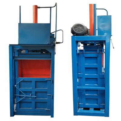 China Machinery Repairs Workshop Semi-automatic Hydraulic Dropping Machine Paper Baler Wrapping Machine for sale