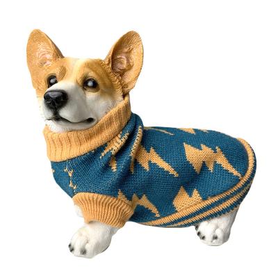 China Viable Round Neck Lightning Dog Cat Pet Cloth Clothes Sweater Clothing Coat Jacket Jumper Dress Wear for sale