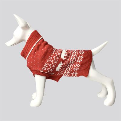 China Size Christmas Bear Dog Cat Dog Pet Cloth Clothes Sweater Jacket Coat Jacket Jumper Dress Viable Flat Wear for sale