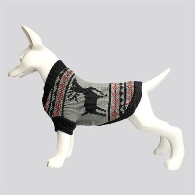 China Workable Round Neck Gray Round Neck Gray Round Neck Gray Pet Dog Cat Dog Clothes Sweater Clothing Coat Jacket Jumper Dress Black Wear for sale