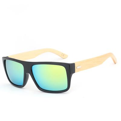 China Fashion Sunglasses 2019 Fashion Bamboo Wooden Sunglasses With Polarized Lens Big Sizd Low MOQ High Quality Unisex UV400 Logo Customized for sale