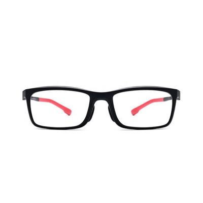 China Fashionable Square Custom Classic Logo Eyeglasses Quality TR90 Optical Eyewear For Unisex for sale