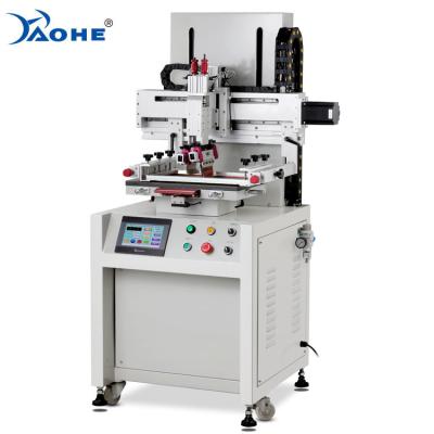 China Screen Printing Servo Motor Drive Flag Napkin Handkerchief Screen Printing Machine for sale