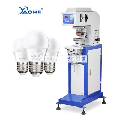 China Automatic Leb Light Bulb Tampografia LED Bulb Printing Machine Single Color Protection Printing Machine for sale