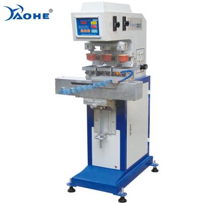 China Hotel Factory 3 Color Clothes Can Phone Cover Nonwoven Pad Printing Machine for sale