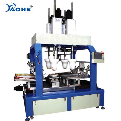 China Ceramic Bowl 4 Color Pad Printing Machine For Ceramic Bowl Plate/Four Color Plate Ceramic Tile Printing Pad Machines for sale