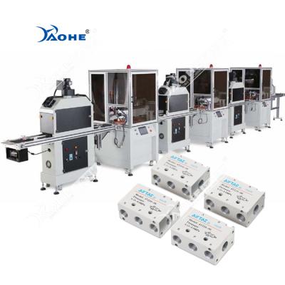 China Cosmetics Package Box Screen Printing Machine Automatic UV Printer 2 or 3 Color Silk Screen Printing Machine for sale