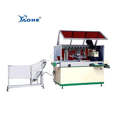 China Paper Cups Bottles Perfume Bottle Screen Printing Machines One Color Bottle Lipstick Tube Serigrafi Printer for sale