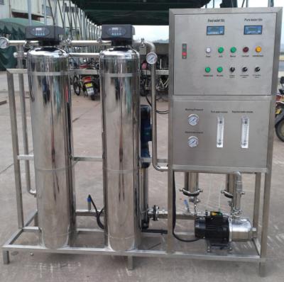 China Hot Selling High Quality Factory RO 500LPH Water Treatment Plant Water Purification Plant for sale