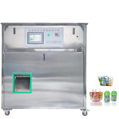 China Full Automatic Food Spout Pouch Filling Machine Liquid Pouch Filling And Sealing Machine for sale