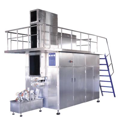 China Full Automatic Carton Box Packing Machine Beverage Milk Beverage Carton Triangular Filling Machine for sale