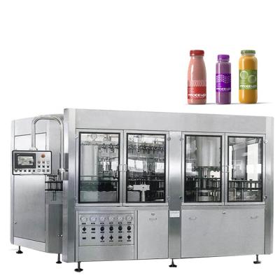 China Food Juice Filling Production Line Automatic Fruit Juice Plastic Bottle Filling Machine Production Line for sale