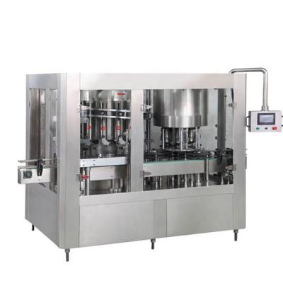 China Food Carbonated Juice Bubble Water Can Filling Machine Production Line for sale