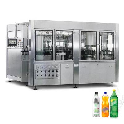 China Small Beverage Can Soda Drink Water For Beverage Bottle Carbonated Beverage Filling Machine Making Machine for sale