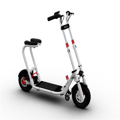 China Carbon Steel Electric Kick Scooter 10 Inch Wheel 350w Hot Sale Adult Kick Scooter for sale