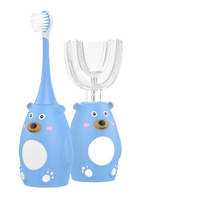 China Black battery operated electric toothbrush costume for little girls and boys for sale