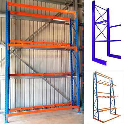 China Corrosion Protection Warehouse Rack Cantilever Tire Garment Stretching For Rack Rack Shelves for sale