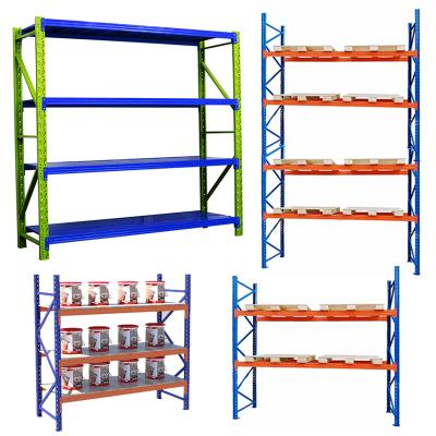 China Heavy Duty Corrosion Protection Plywood Storage Rack Shop Rack Rack System Wire Shelving Unit Gravity Roll Sheet Metal Storage Rack for sale