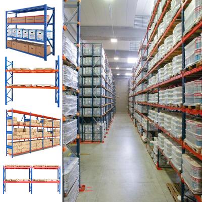 China Steel Pallet Racking Heavy Duty Teardrop Racking Corrosion Protection Warehouse Rack Panel with Plastic Bin for Rack Rack Shelf Factory Shelf for sale