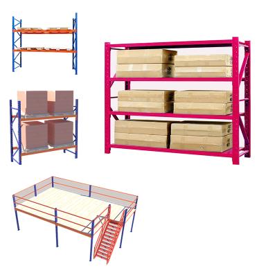 China High Quality Corrosion Protection Storage Vertical Rack Light Duty Shelf For Warehouse And Rack for sale