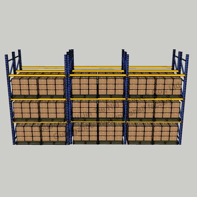 China Industrial Corrosion Protection Warehouse Plywood Board Board Pallet Shuttle Racking For Mezzanine Rack Shelf Shelves for sale