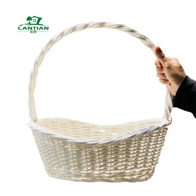 China Natural Handmade Wicker Basket Storage Wicker Basket China Wicker Basket Gift Basket for sale