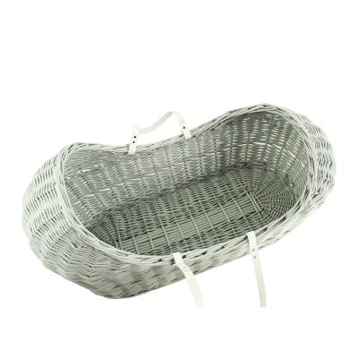 China Wholesale Baby Basket Eco-friendly Materials Style Beautiful New Handcraft Customized Crib+day Baby Bed Luxury Baby Furniture for sale